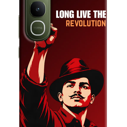 Bhagat Singh Revolution Vivo Y400 5G Hard Case Back Cover by Casekaro