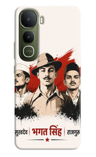 Bhagat Singh Trio Vivo Y400 5G Hard Case Back Cover by Casekaro