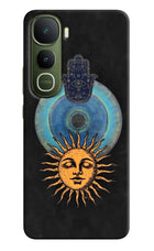 Divine Sun Vivo Y400 5G Hard Case Back Cover by Casekaro