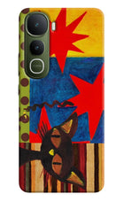 Pop Cat Vivo Y400 5G Hard Case Back Cover by Casekaro