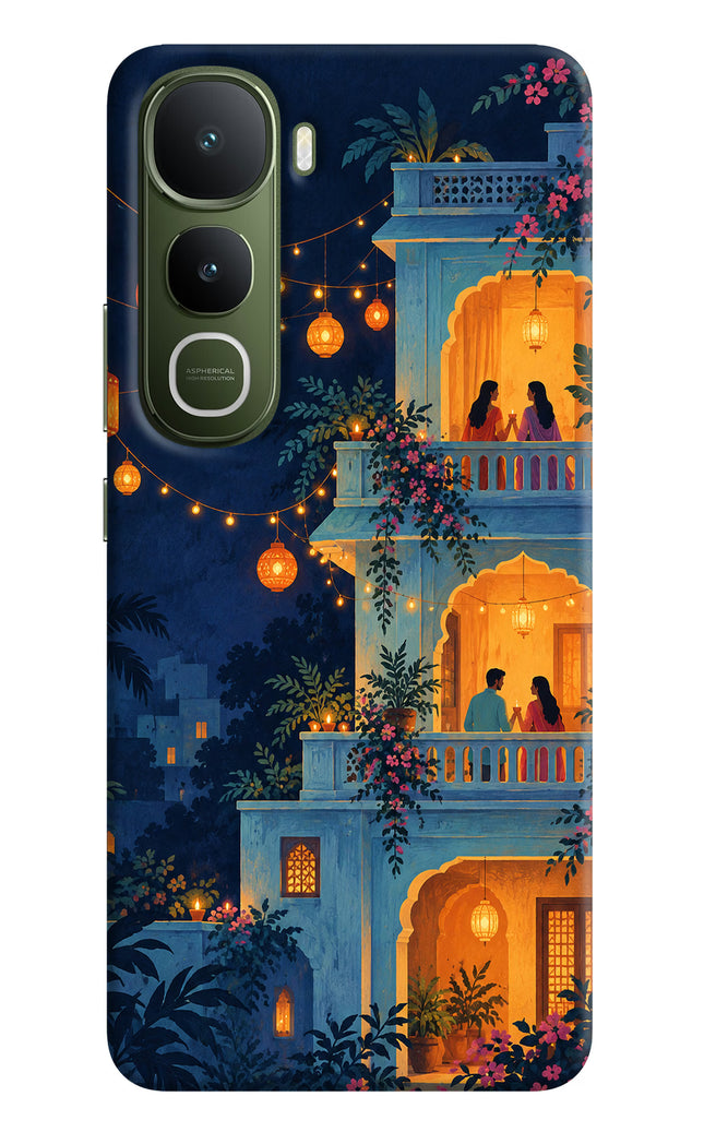 Balcony Glow Vivo Y400 5G Hard Case Back Cover by Casekaro