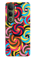 Spiral Pattern Vivo Y400 5G Pop Case by Casekaro