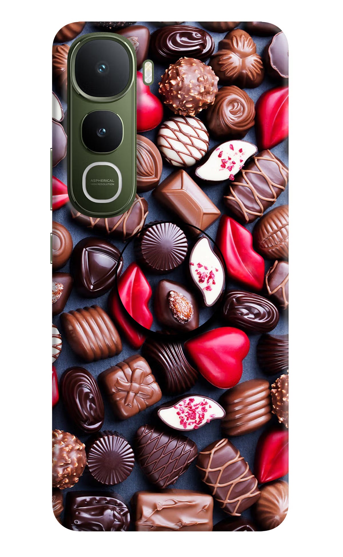 Chocolates Vivo Y400 5G Pop Case by Casekaro