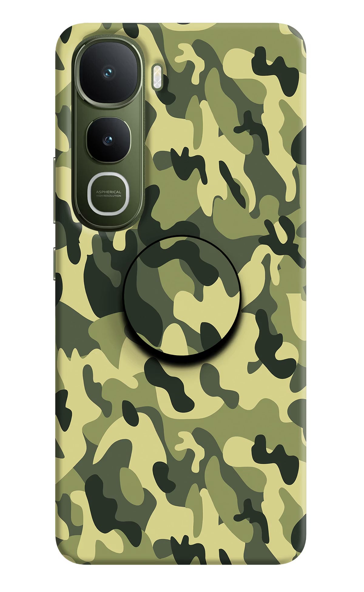 Camouflage Vivo Y400 5G Pop Case by Casekaro