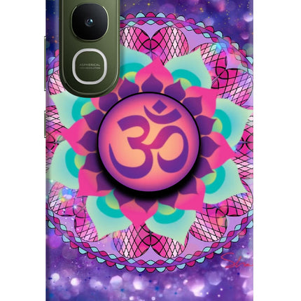 Om Purple Vivo Y400 5G Pop Case by Casekaro