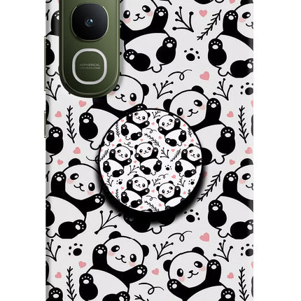 Cute Panda Vivo Y400 5G Pop Case by Casekaro