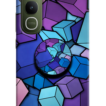 Cubic Abstract Vivo Y400 5G Pop Case by Casekaro