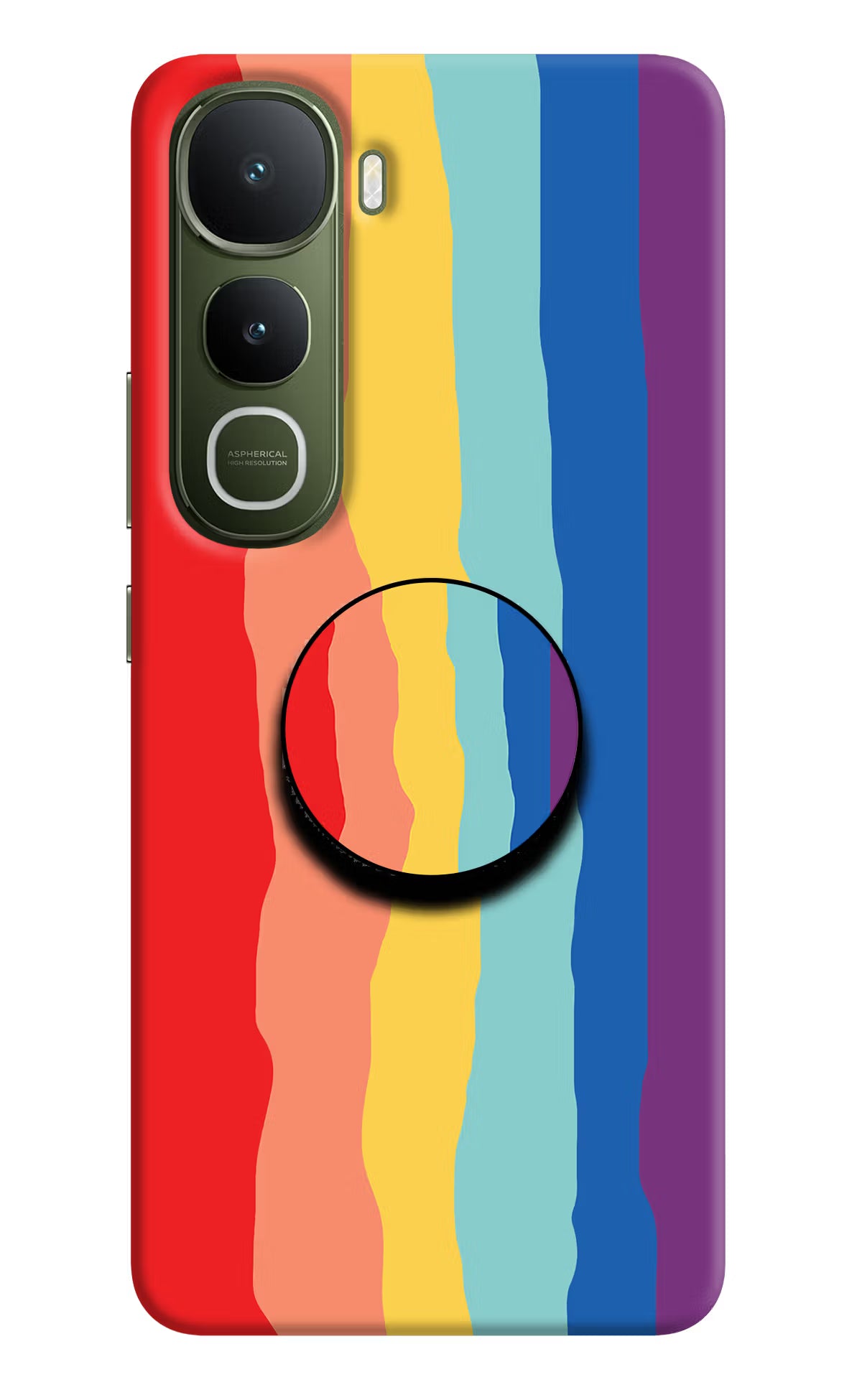 Rainbow Vivo Y400 5G Pop Case by Casekaro
