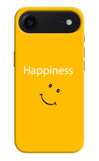 Happiness With Smiley iPhone Air Hard Case Back Cover by Casekaro