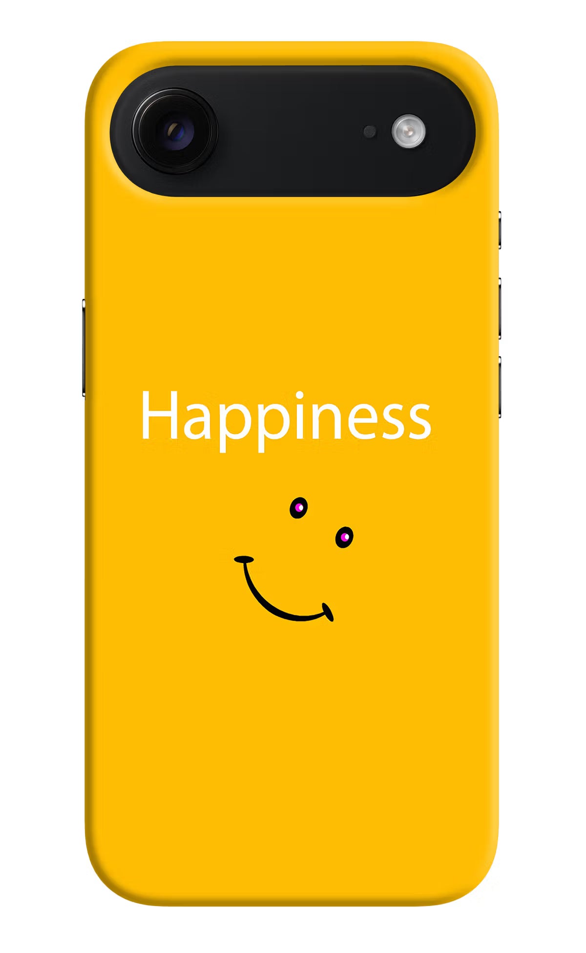 Happiness With Smiley iPhone Air Hard Case Back Cover by Casekaro