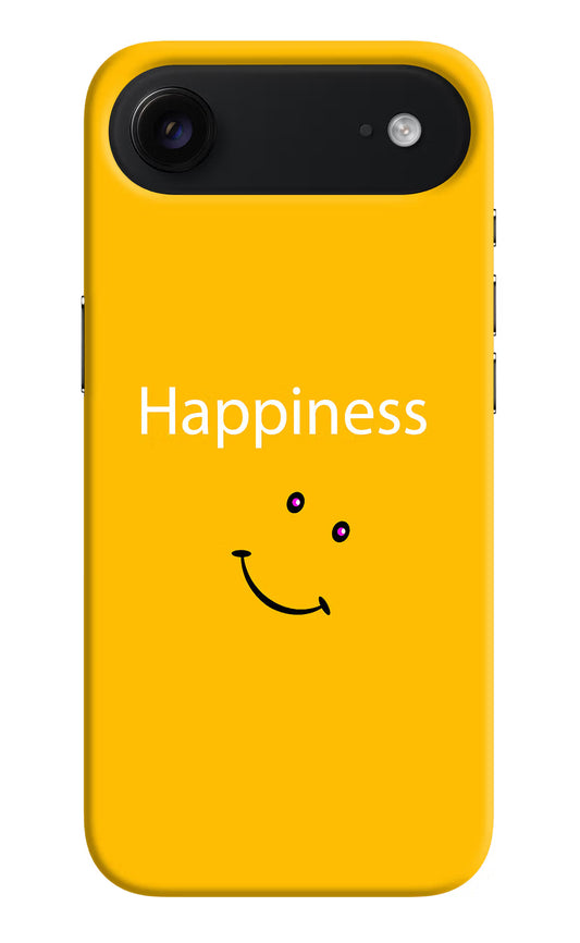 Happiness With Smiley iPhone Air Hard Case Back Cover by Casekaro