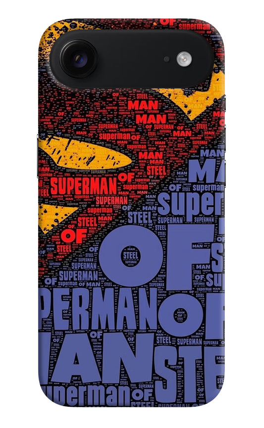 Superman iPhone Air Hard Case Back Cover by Casekaro