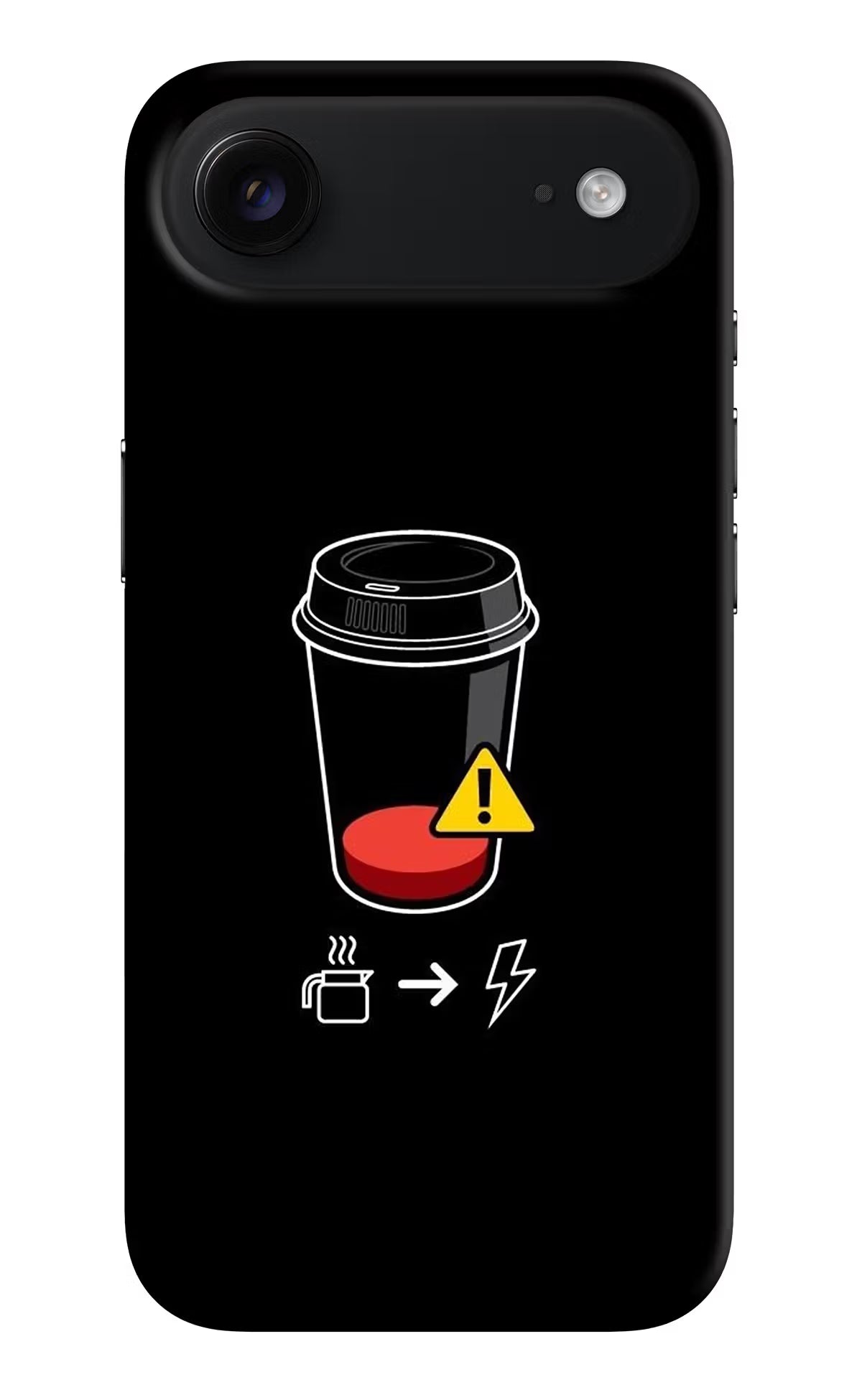 Coffee iPhone Air Hard Case Back Cover by Casekaro