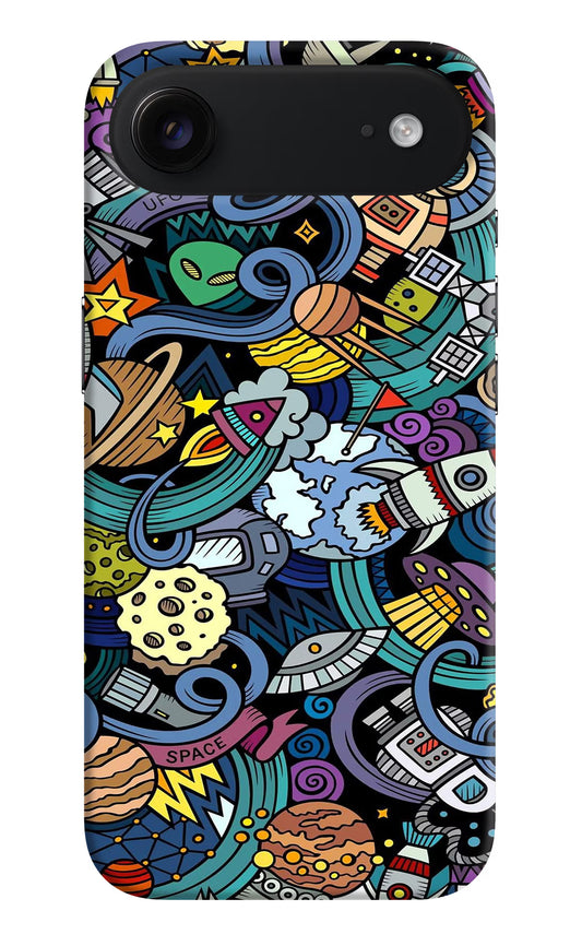 Space Abstract iPhone Air Hard Case Back Cover by Casekaro