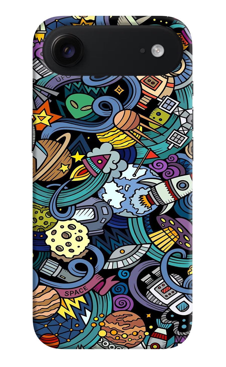 Space Abstract iPhone Air Back Cover, Hard case