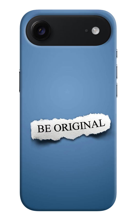 Be Original iPhone Air Hard Case Back Cover by Casekaro