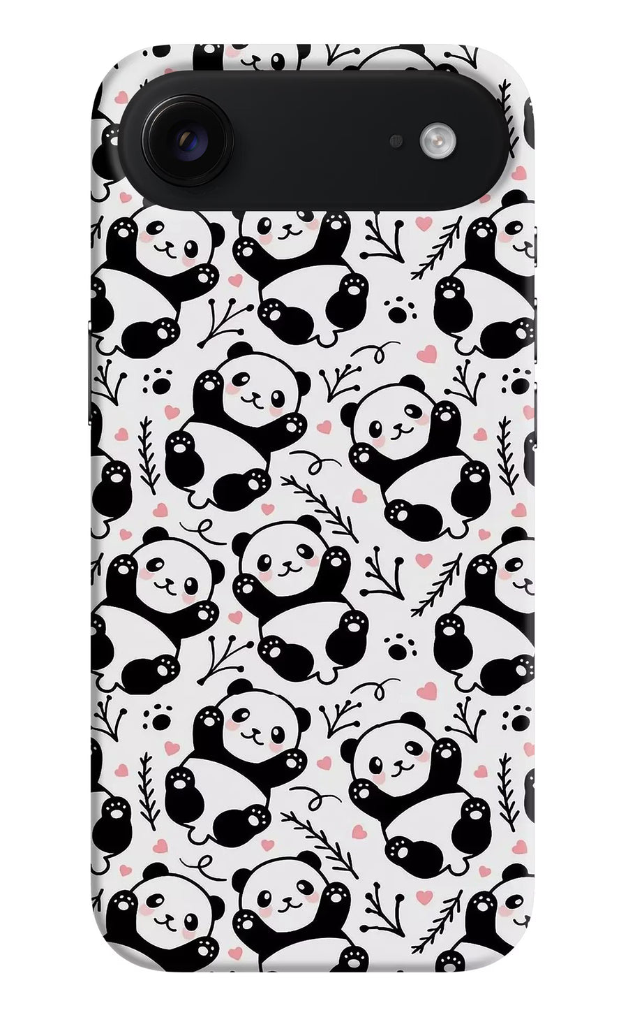 Cute Panda iPhone Air Back Cover, Hard case