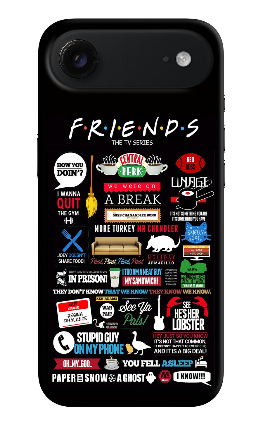 FRIENDS iPhone Air Back Cover, Hard case