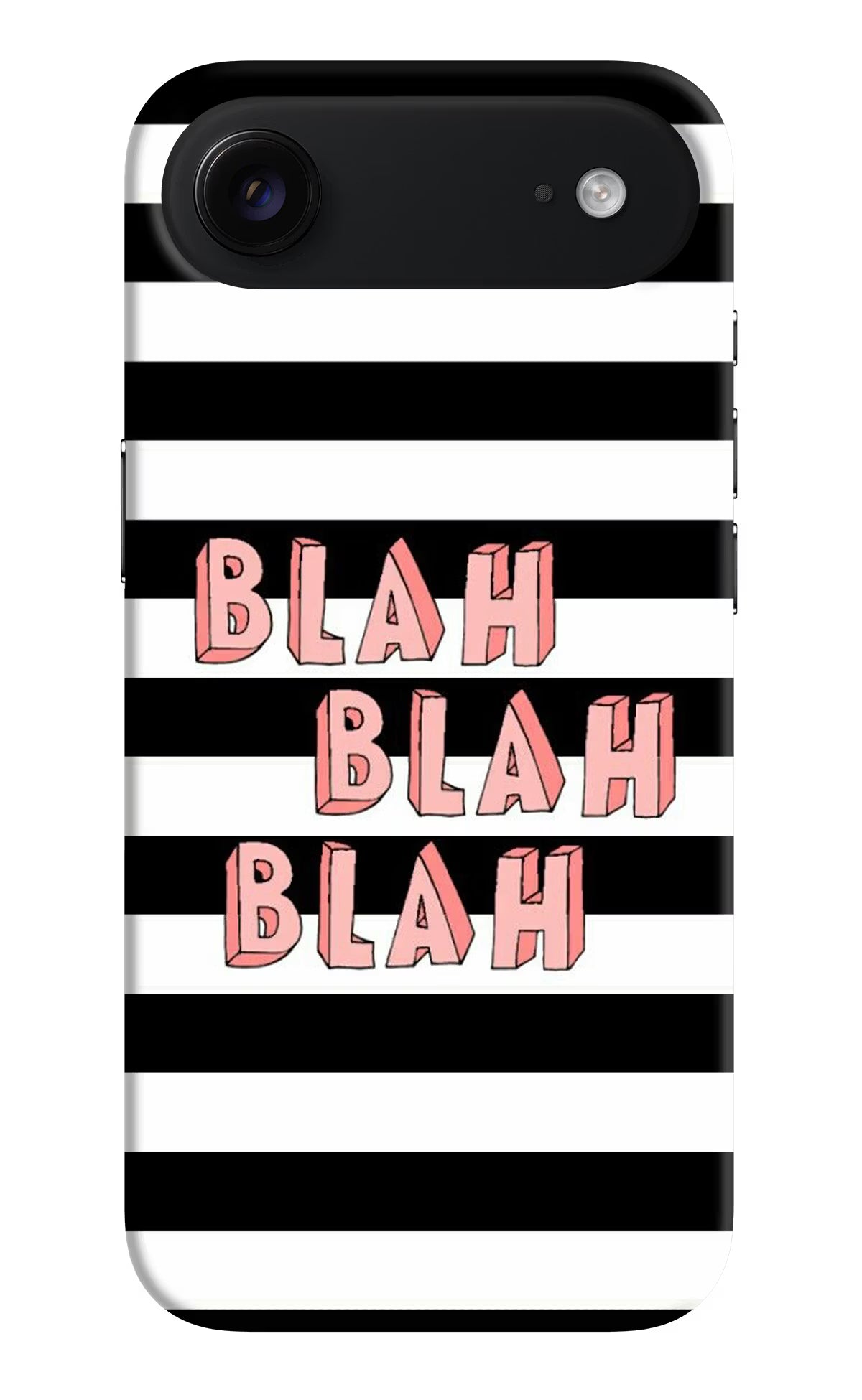Blah Blah Blah iPhone Air Hard Case Back Cover by Casekaro