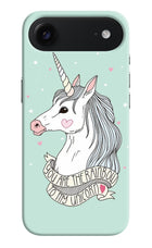 Unicorn Wallpaper iPhone Air Hard Case Back Cover by Casekaro