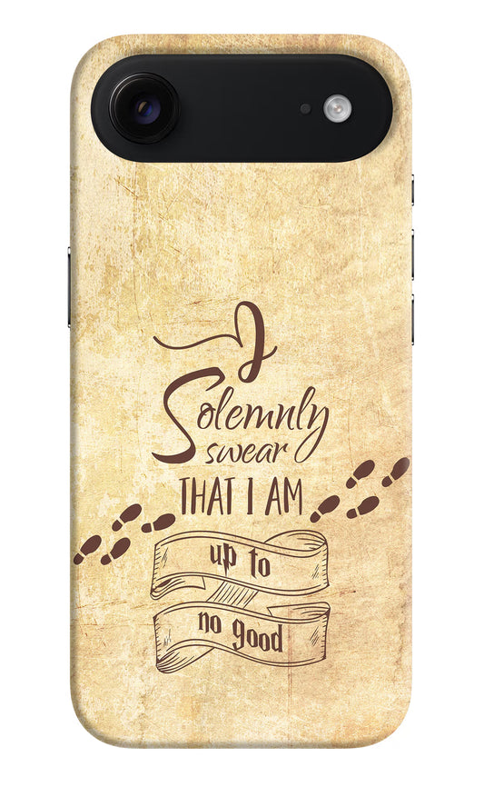 I Solemnly swear that i up to no good iPhone Air Hard Case Back Cover by Casekaro