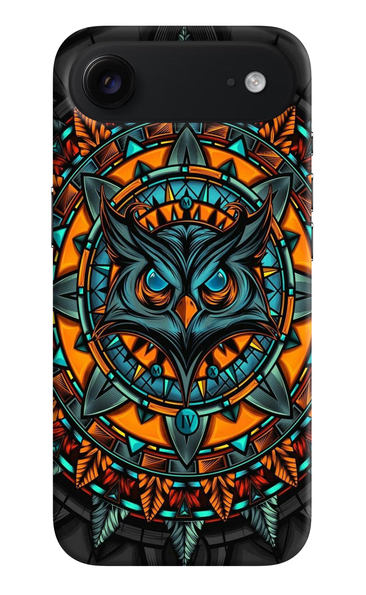 Angry Owl Art iPhone Air Hard Case Back Cover by Casekaro