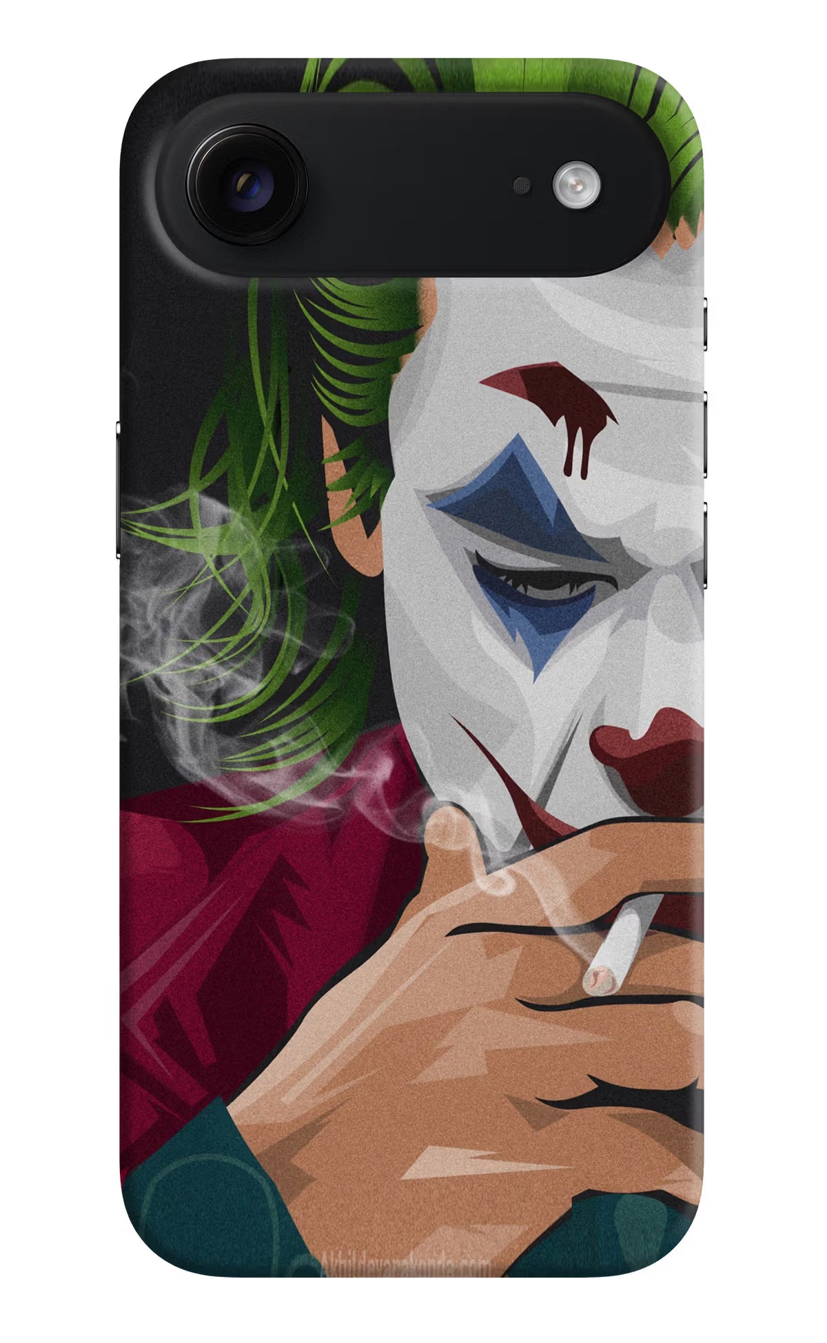 Joker Smoking iPhone Air Hard Case Back Cover by Casekaro