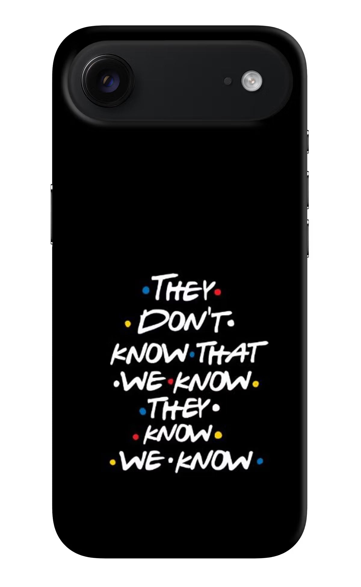 FRIENDS Dialogue iPhone Air Hard Case Back Cover by Casekaro