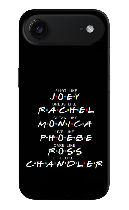 FRIENDS Character iPhone Air Hard Case Back Cover by Casekaro