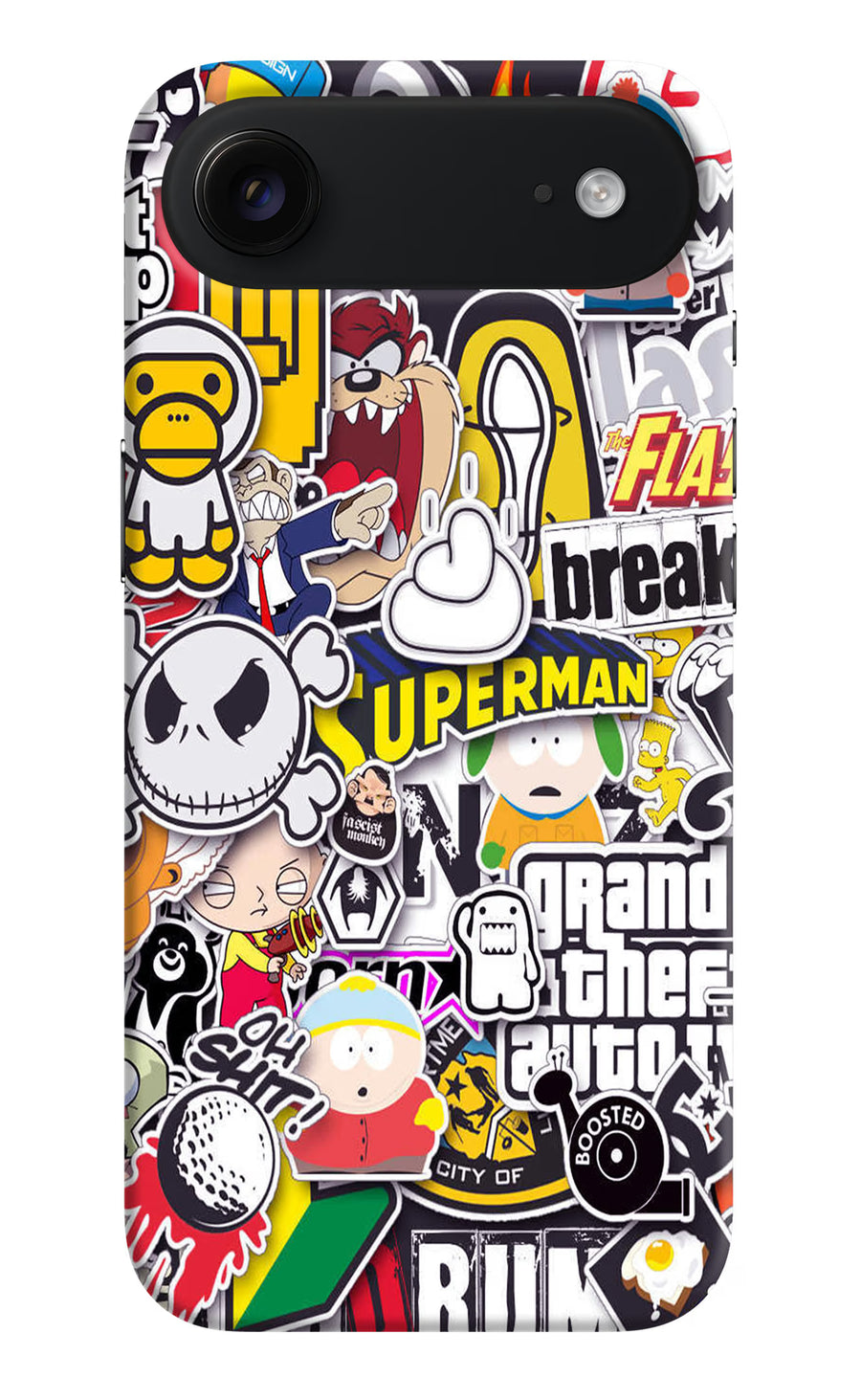 Sticker Bomb iPhone Air Back Cover, Hard case