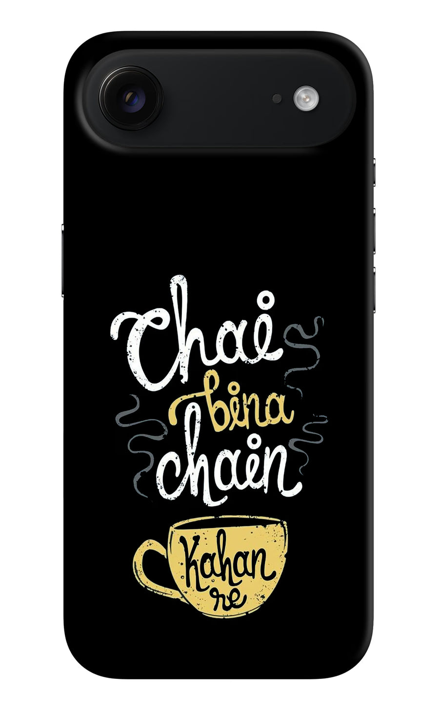 Chai Bina Chain Kaha Re iPhone Air Back Cover, Hard case