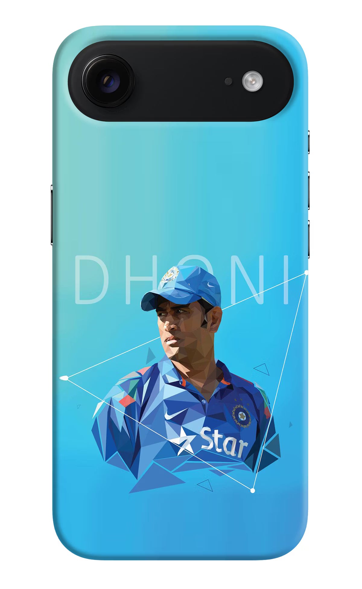 Dhoni Artwork iPhone Air Hard Case Back Cover by Casekaro