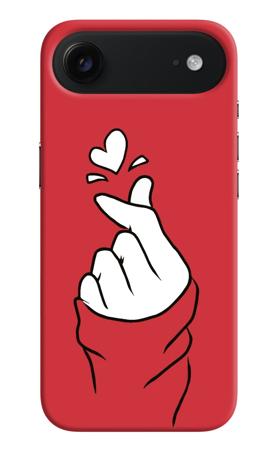Korean Love Sign iPhone Air Back Cover, Hard case