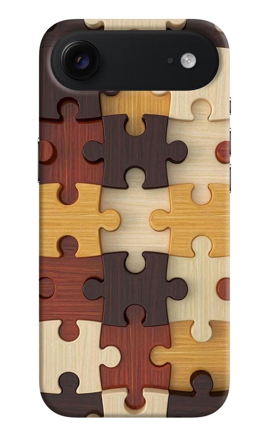 Wooden Puzzle iPhone Air Hard Case Back Cover by Casekaro