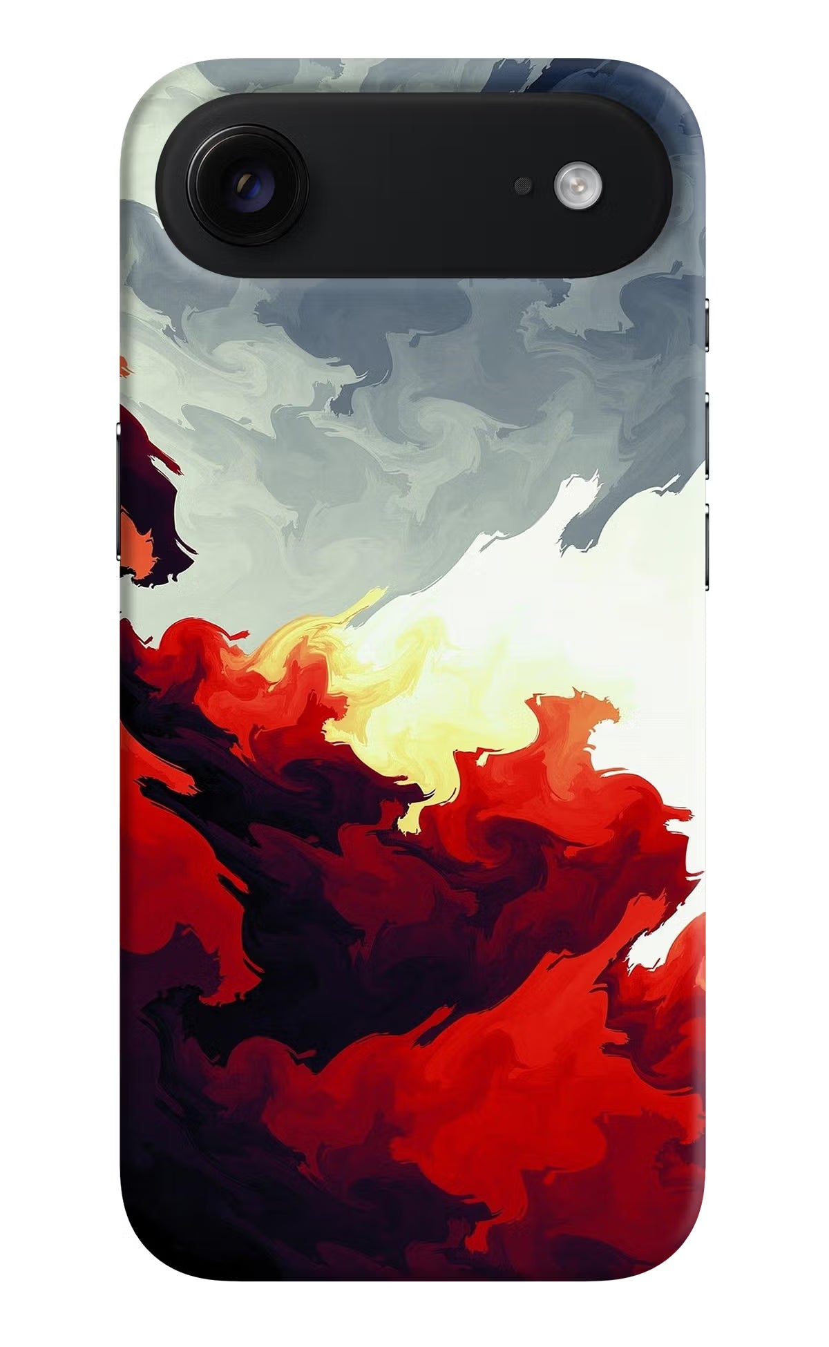 Fire Cloud iPhone Air Hard Case Back Cover by Casekaro