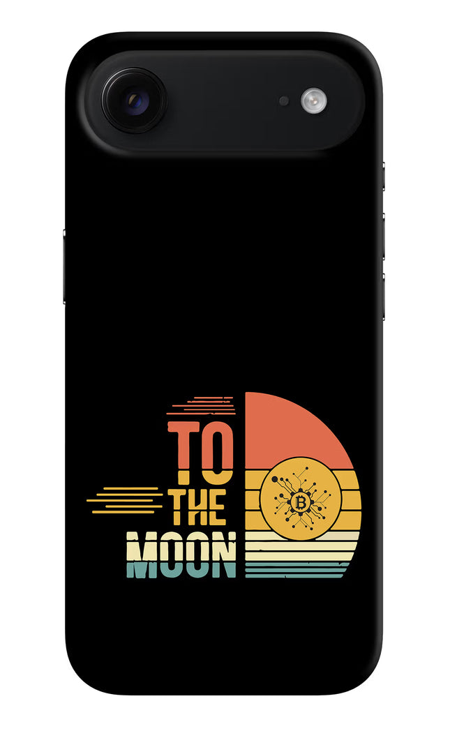 To the Moon iPhone Air Hard Case Back Cover by Casekaro