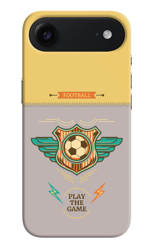 Football iPhone Air Hard Case Back Cover by Casekaro