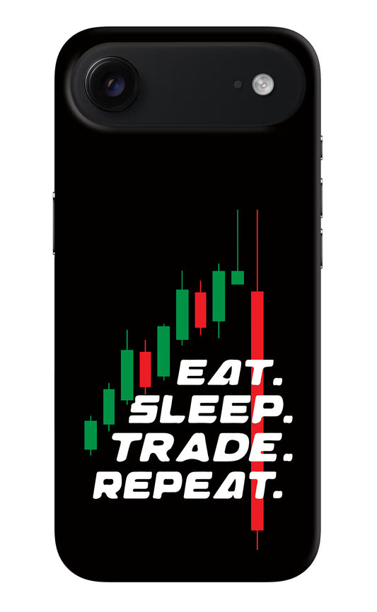 Eat Sleep Trade Repeat iPhone Air Hard Case Back Cover by Casekaro