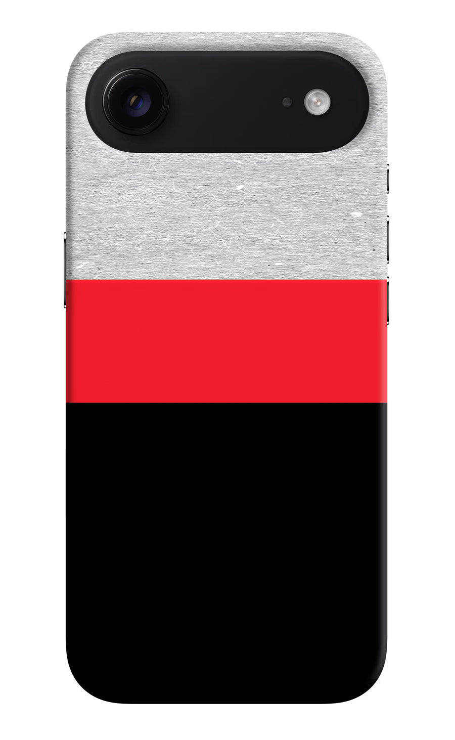 Tri Color Pattern iPhone Air Back Cover, Hard case