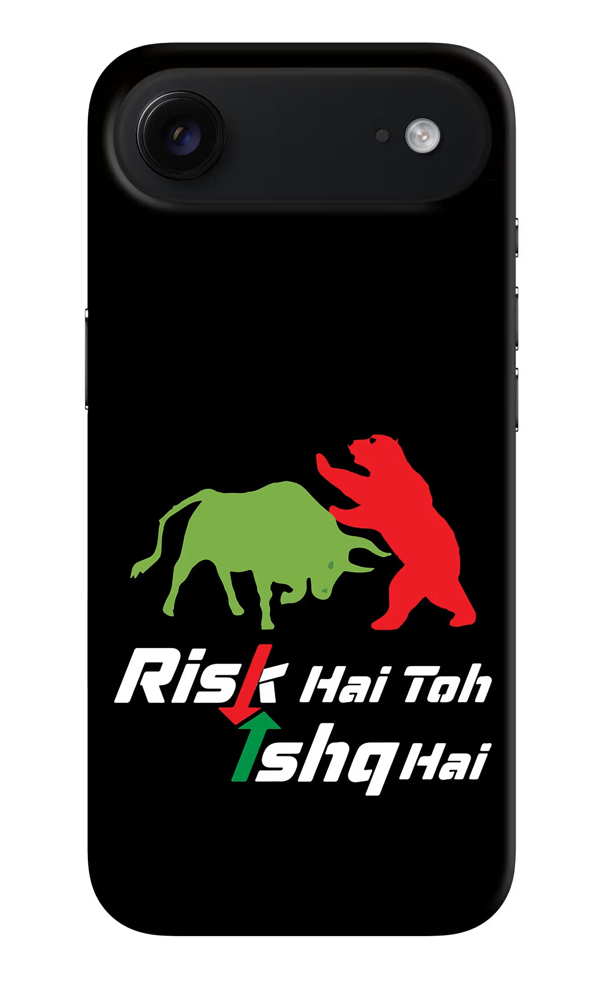 Risk Hai Toh Ishq Hai iPhone Air Hard Case Back Cover by Casekaro