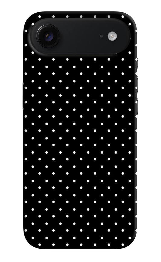 White Dots iPhone Air Hard Case Back Cover by Casekaro