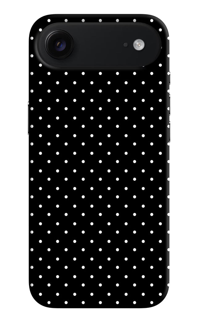 White Dots iPhone Air Hard Case Back Cover by Casekaro