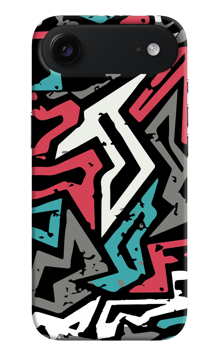 Geometric Graffiti iPhone Air Back Cover, Hard case