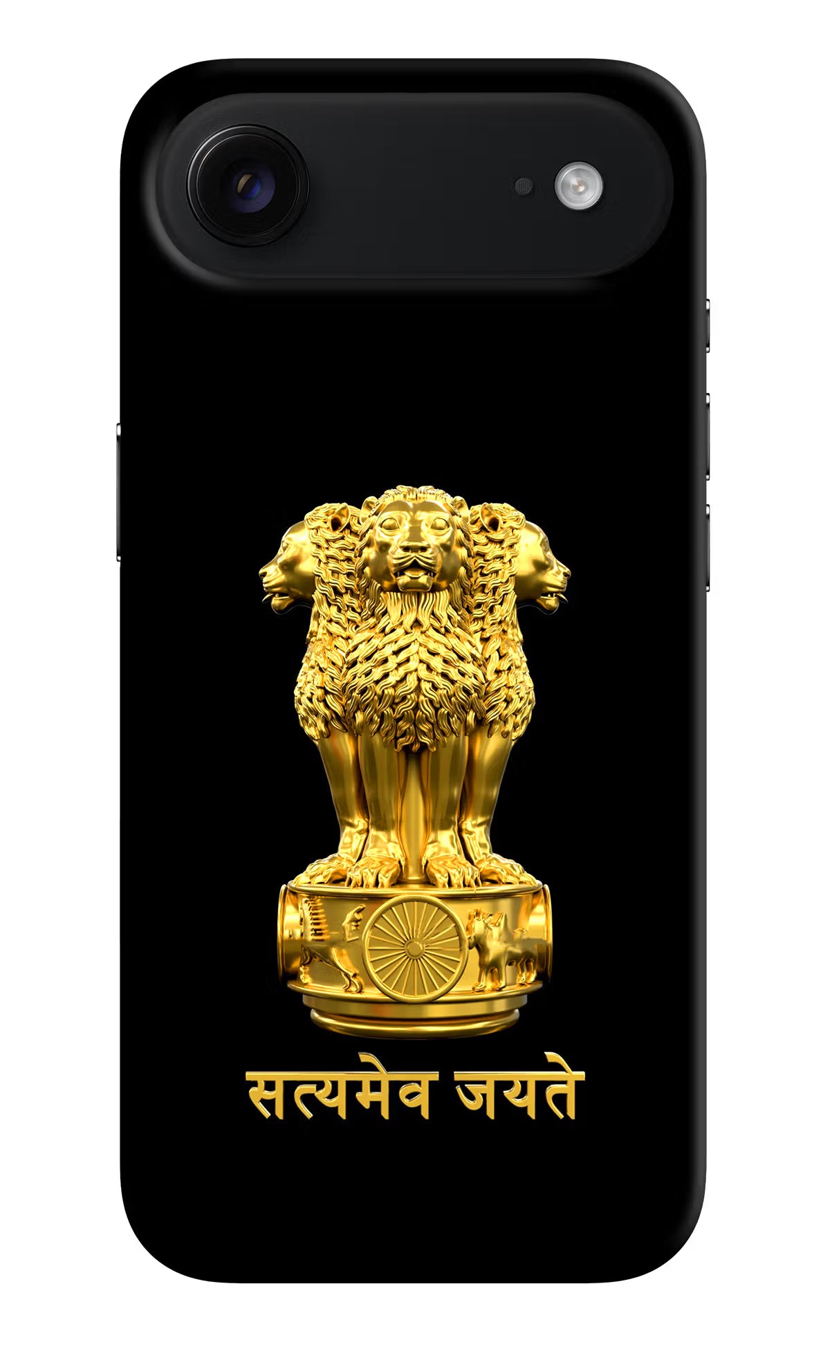 Satyamev Jayate Golden iPhone Air Hard Case Back Cover by Casekaro