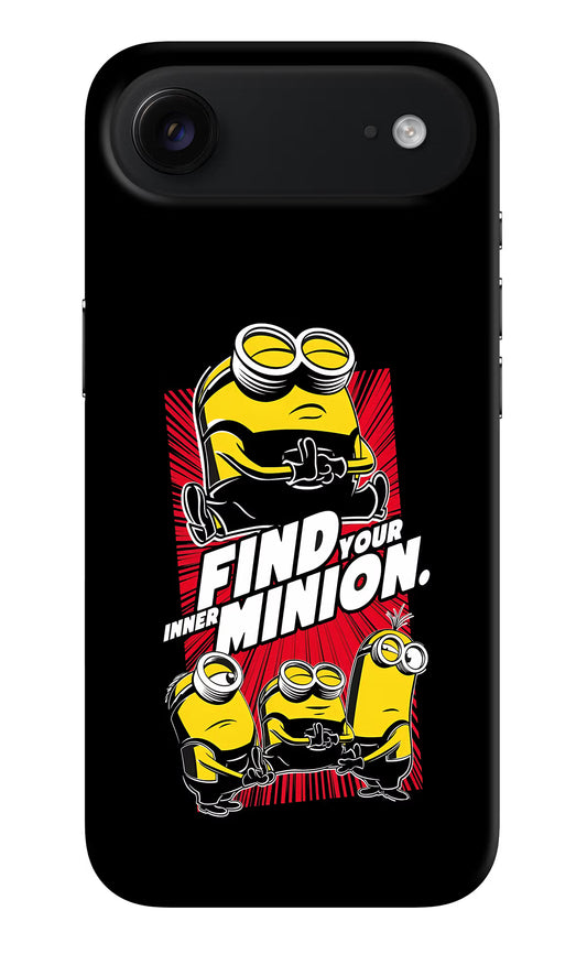 Find your inner Minion iPhone Air Hard Case Back Cover by Casekaro