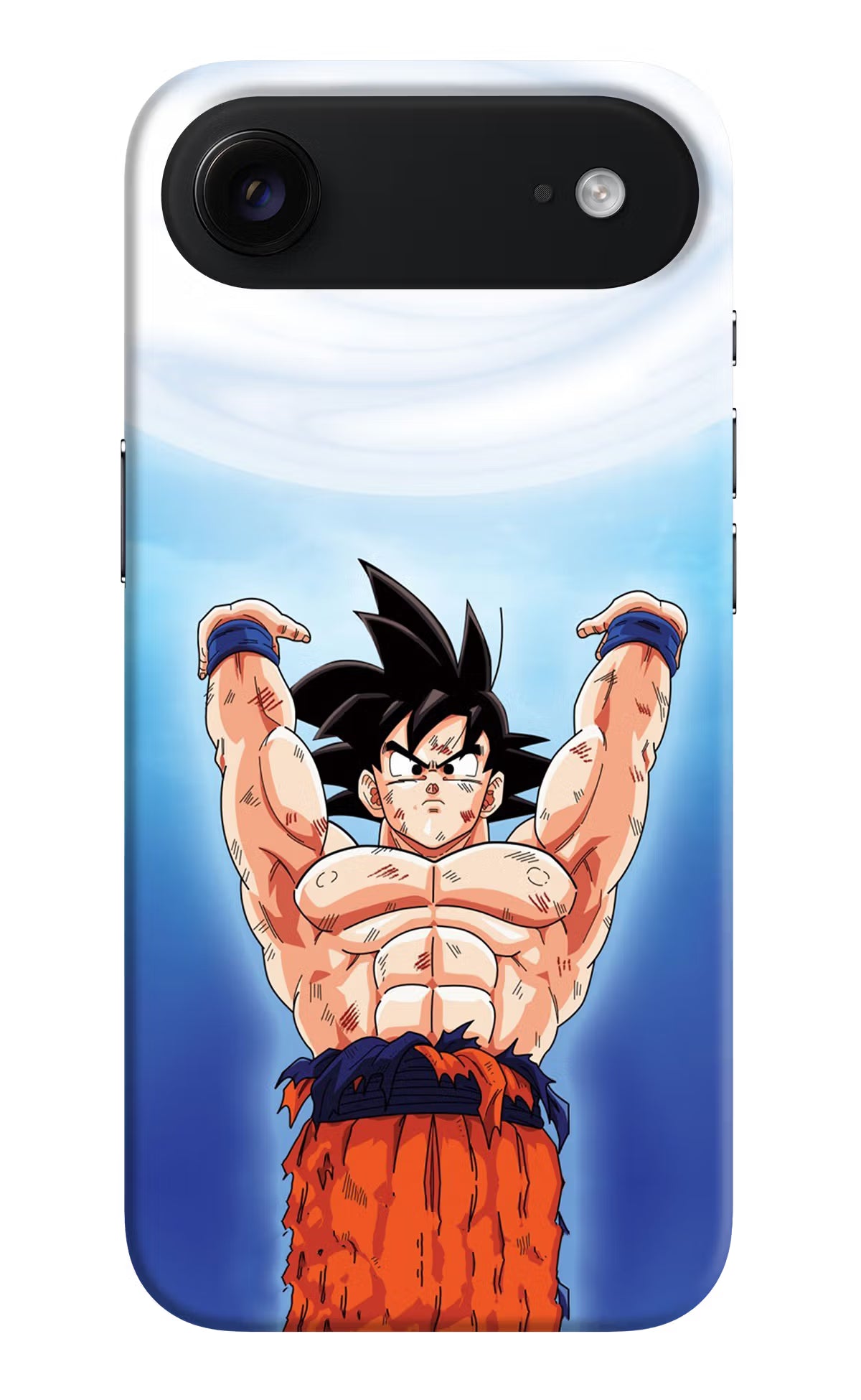 Goku Power iPhone Air Hard Case Back Cover by Casekaro