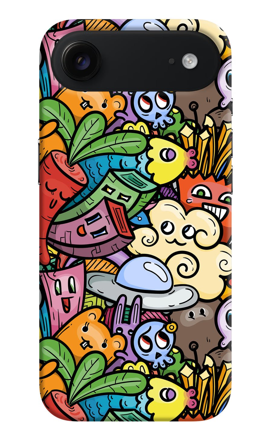 Veggie Doodle iPhone Air Back Cover, Hard case