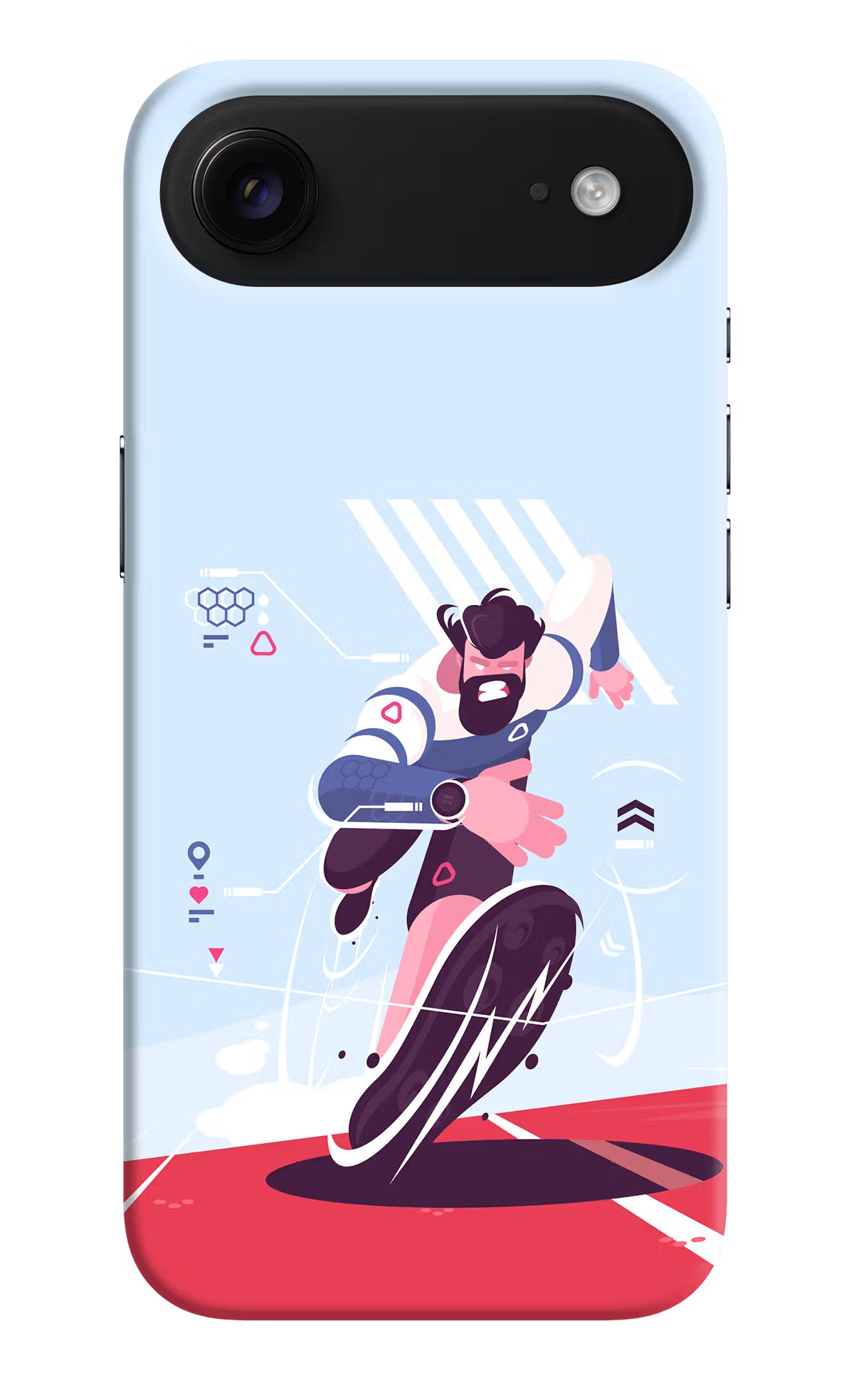 Run Pro iPhone Air Hard Case Back Cover by Casekaro