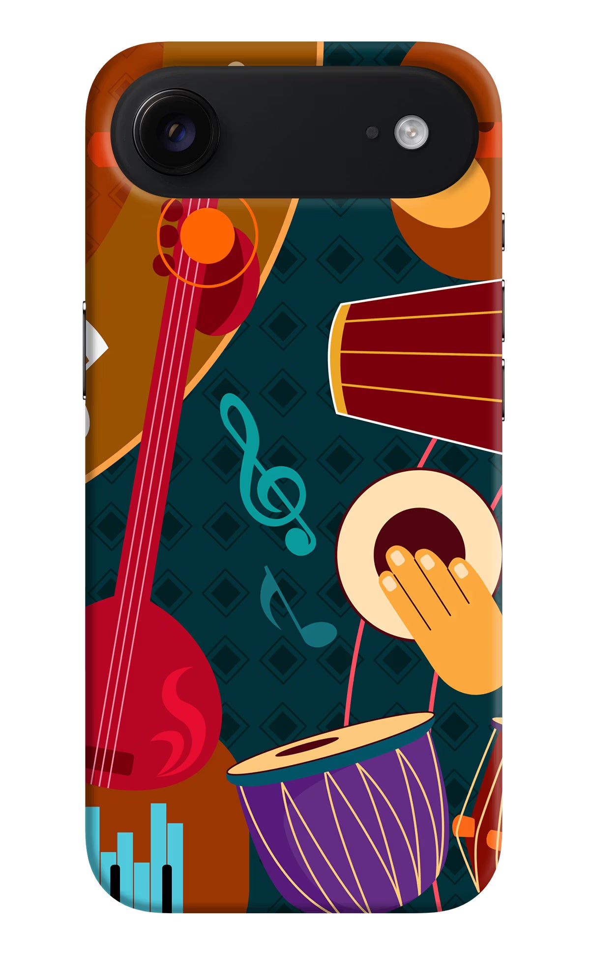 Music Instrument iPhone Air Hard Case Back Cover by Casekaro