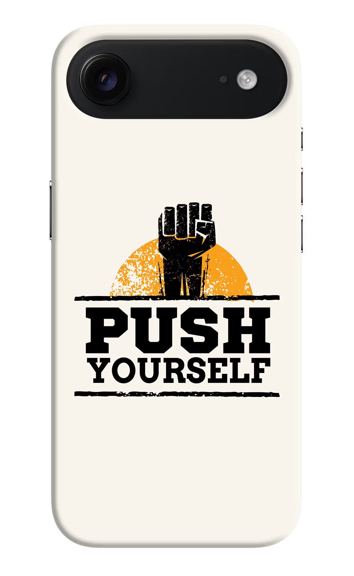 Push Yourself iPhone Air Hard Case Back Cover by Casekaro